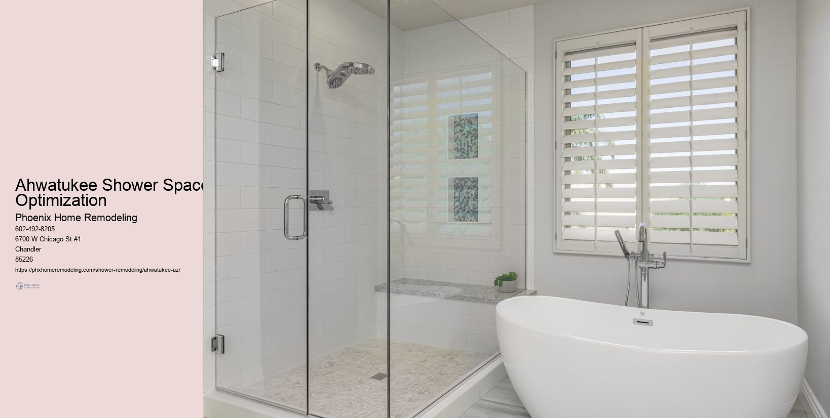 Ahwatukee Shower Space Optimization