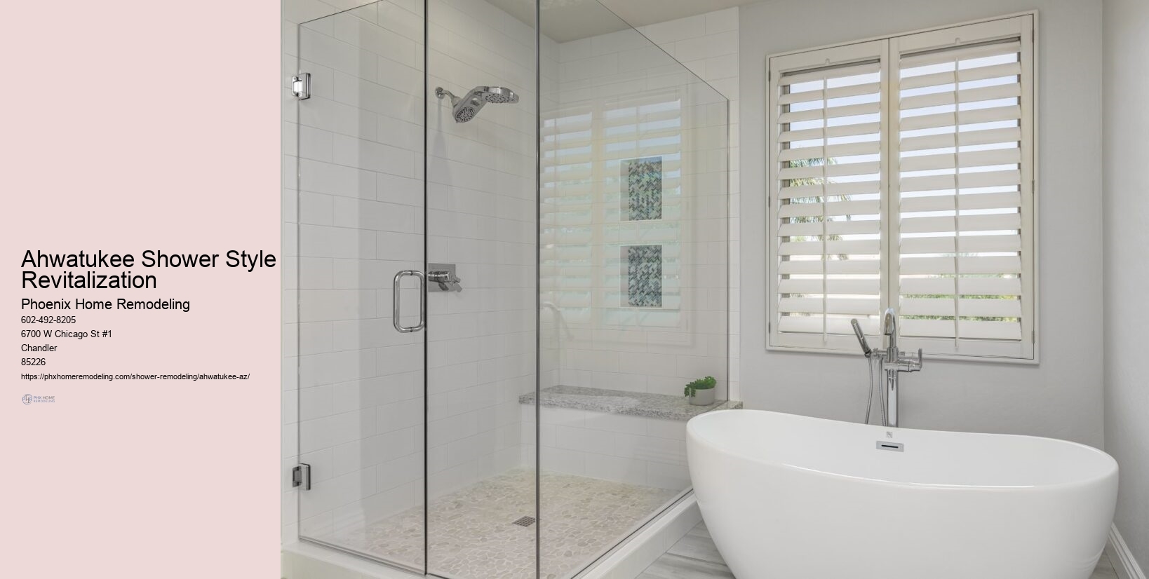 Ahwatukee Shower Style Revitalization