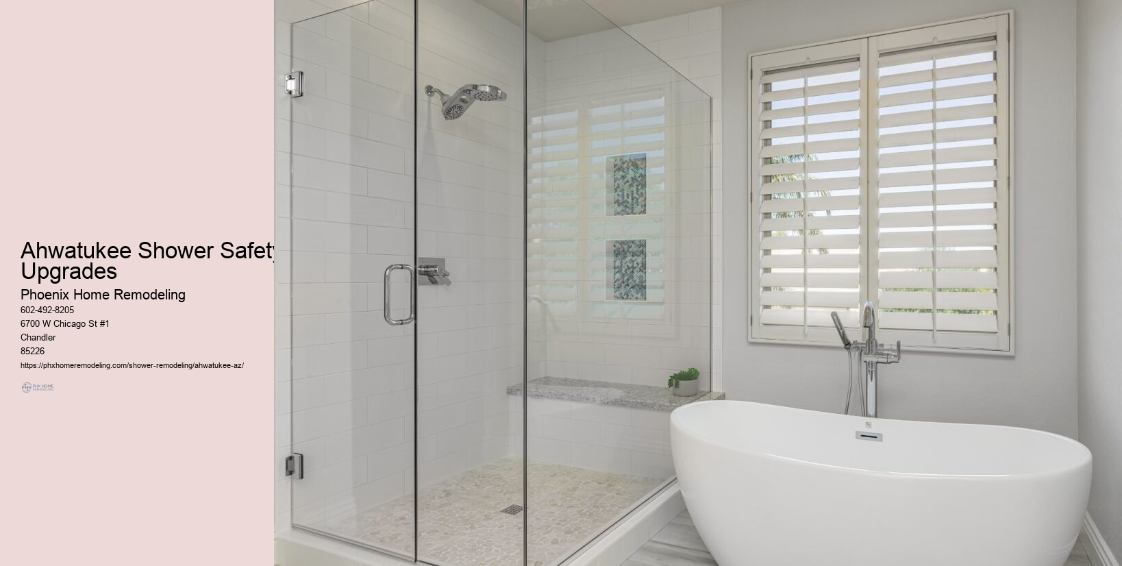 Ahwatukee Shower Safety Upgrades