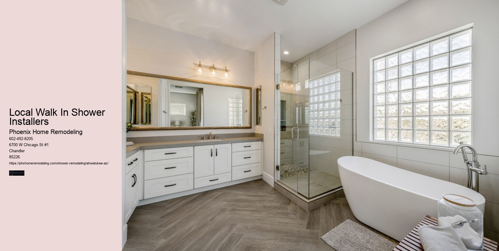 Local Walk In Shower Installers