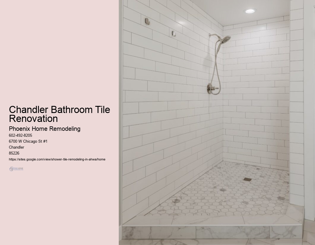 Shower Tile Remodeling in Arizona