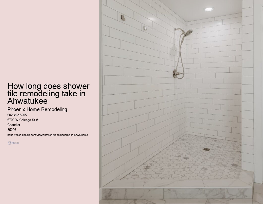 Shower Tile Lighting Ideas Ahwatukee