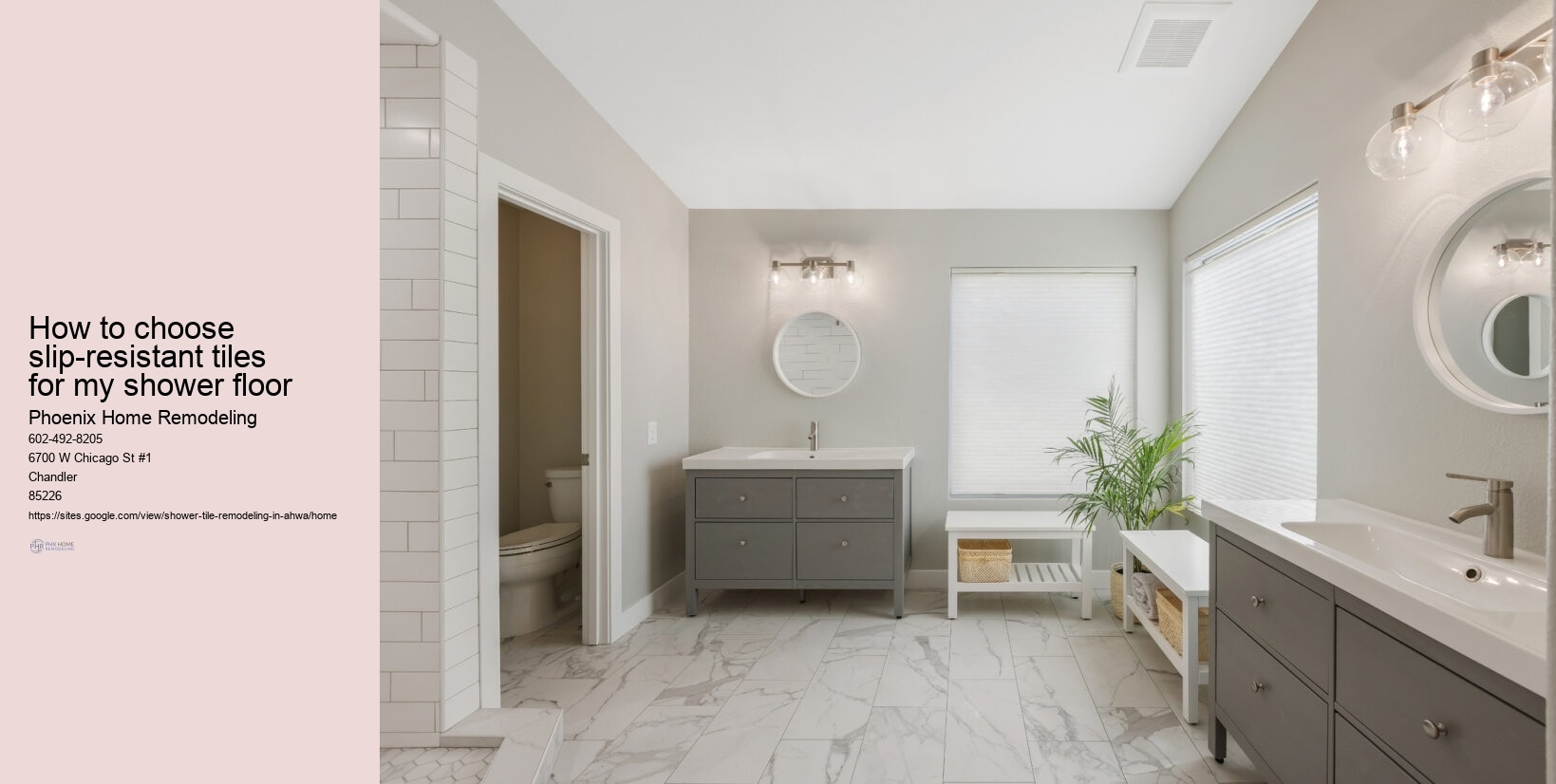 Shower tile ideas Ahwatukee