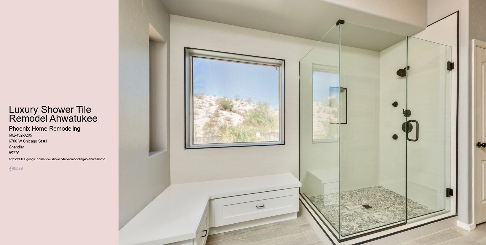 Shower Renovations Ahwatukee AZ