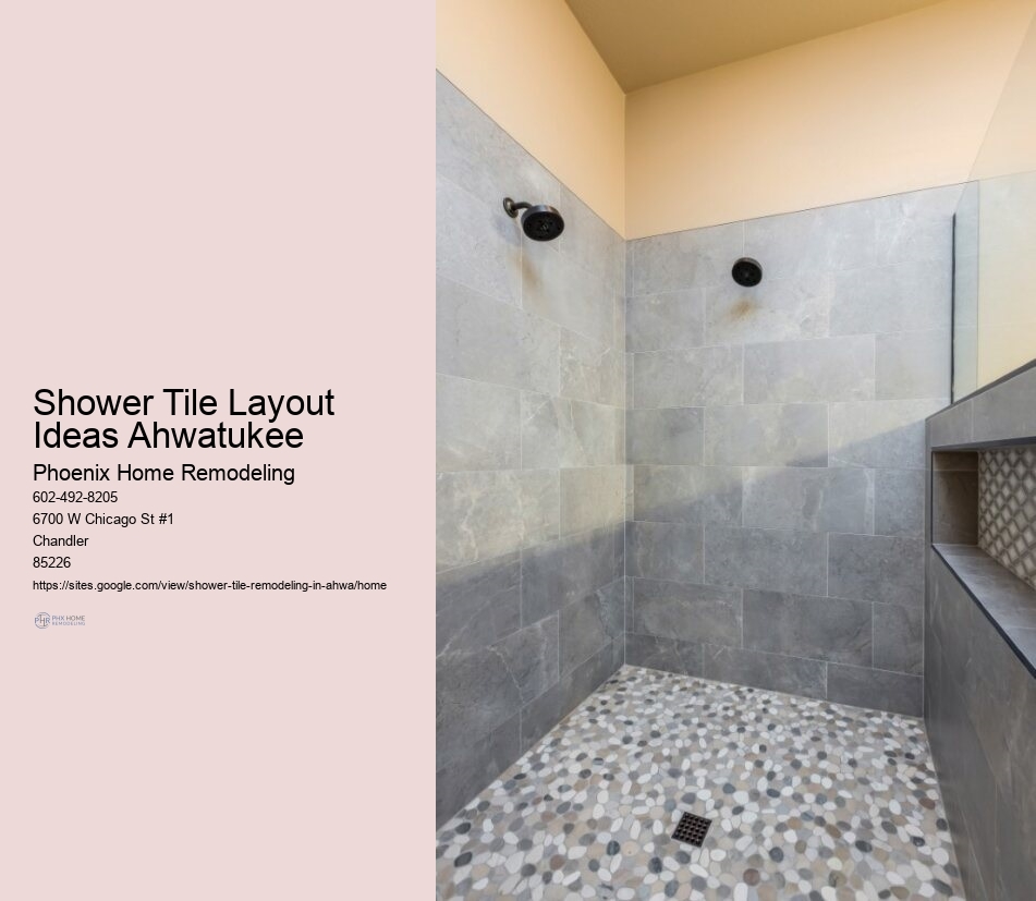 Affordable Shower Tile Remodel in Ahwatukee