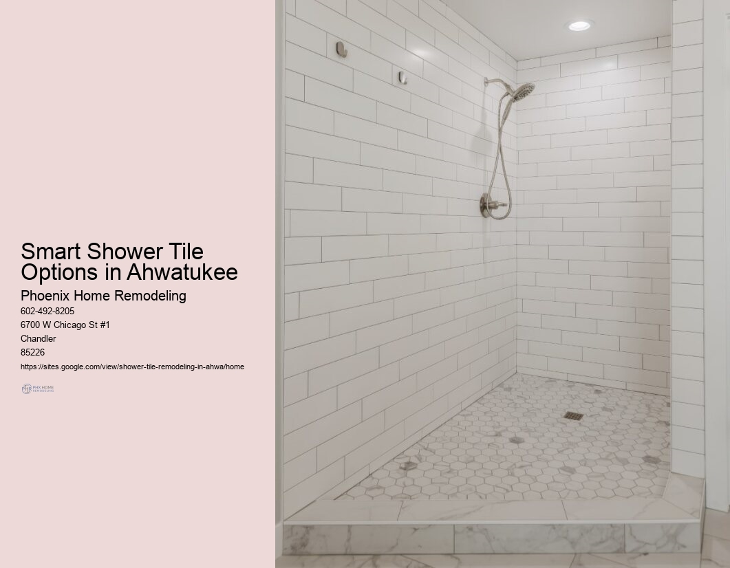 Shower Niche Tile Installation